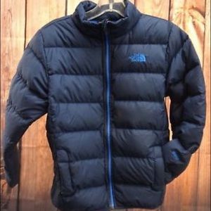 Boys North Face Down Puffer Jacket 7-8